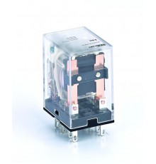 Пром. реле 2 к. с LED 5А 24В DC  23838DEK  DEKraft