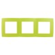 Рамка на 3 поста 12-5003-26  ,  лайм  Б0019409  ЭРА