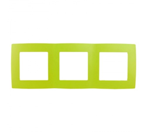 Рамка на 3 поста 12-5003-26  ,  лайм  Б0019409  ЭРА