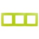 Рамка на 3 поста 12-5003-26  ,  лайм  Б0019409  ЭРА