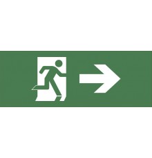 Самоклеющая этикетка INFO-DBA-002 "Фигура/стр. вправо" ДПА/ДБА IP20/54  Б0048454  ЭРА