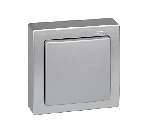 Simon 73 Заглушка, S73 Loft, алюминий  73800-63  Simon