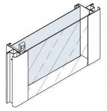 Дверь секционная внутренняя В=400мм Ш=600мм  R5CPMIE6400  DKC - Снят с пр-ва