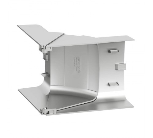 Угол внутренний 90х50 мм изменяемый (70-120 град.) цвет серый металлик  09551G  DKC