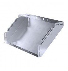 Угол вертикальный внутренний 90 градусов Стандарт INOX (AISI 316) 500х100  PR16.3361  Промрукав