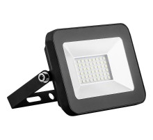 Прожектор светодиодный SFL90-20 2835SMD 20W 6400K AC220V/50Hz IP65, черный в компактном корпусе 126*27*85мм  55064  SAFFIT