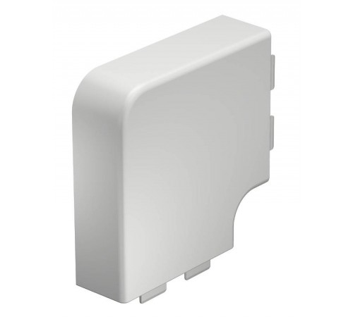Крышка плоского угла кабельного канала WDK 40x110 мм (ПВХ,белый) (WDK HF40110RW)  6192874  OBO Bettermann