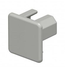 Торцевая заглушка кабельного канала WDK 20x20 мм (ПВХ,серый) (WDK HE20020GR)  6158706  OBO Bettermann