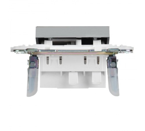 SKANDY Выключатель 1-клавишный перекрестный 10А SK-V03N никель  SK-V13-0-10-K50  IEK