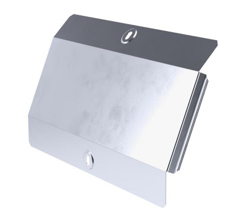 Крышка угла вертикального внешнего 45 градусов Стандарт INOX (AISI 316) 300  PR16.2953  Промрукав