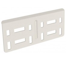 Пластина соединительная 80мм RAL 9016  CLM51D-PS-080-9016  IEK