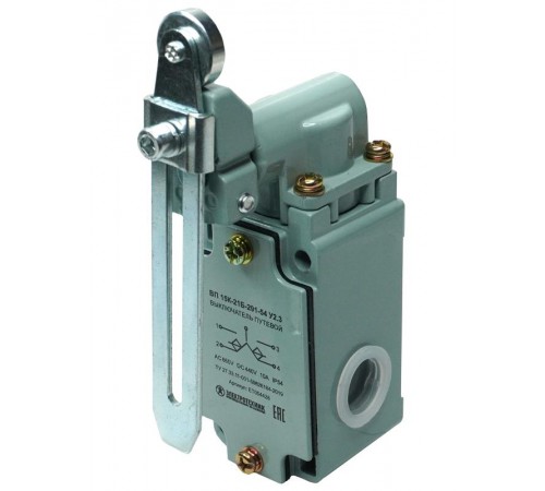 ВП 15К-21Б-291-54 У2.3, рычаг с роликом, регулируемый по длине, полумгновенный, IP54, выключатель путевой (ЭТ)  ET004428  Электротехник