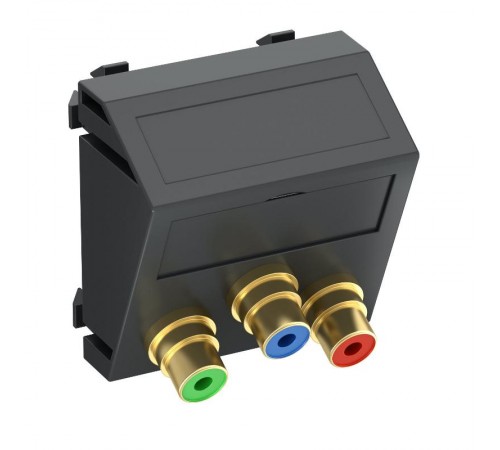 Мультимедийная рамка Video-Cinch Modul45 (черный) (MTS-3R F SWGR1)  6105153  OBO Bettermann