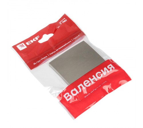 Валенсия лицевая панель выключателя 1-кл. с индикатором 10А кашемир EKF PROxima   ESV10-L-121-40   EKF