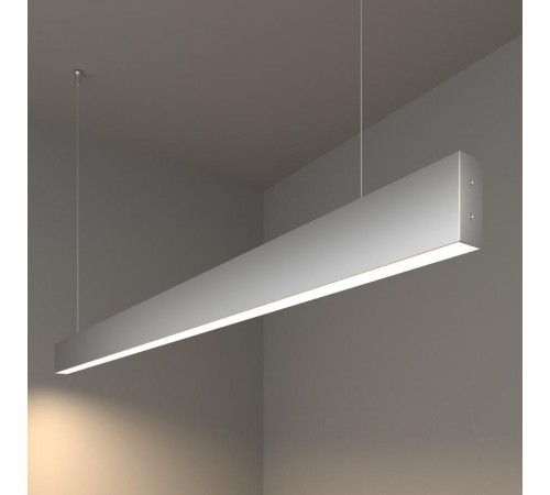 Светильник светодиодный подвесной линейный односторонний 128см 25W 4200K матовое серебро (101-200-30-128)  a041496  Elektrostandard