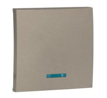 Валенсия лицевая панель выключателя 1-кл. с индикатором 10А кашемир EKF PROxima   ESV10-L-121-40   EKF