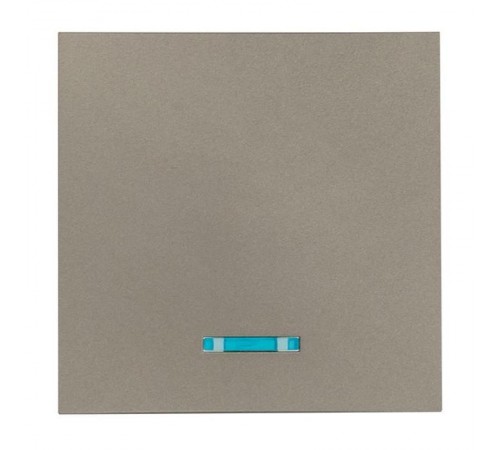 Валенсия лицевая панель выключателя 1-кл. с индикатором 10А кашемир EKF PROxima   ESV10-L-121-40   EKF