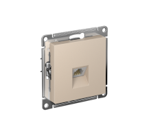 AtlasDesign Песочный Розетка компьютерная RJ45, кат. 6A, механизм  ATN001286  SE