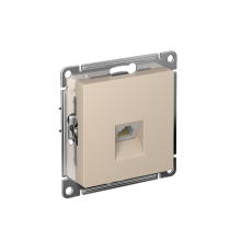 AtlasDesign Песочный Розетка компьютерная RJ45, кат. 5Е, механизм  ATN001283  SE