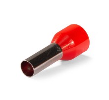 Наконечник штыревой втулочный изолированный НШВИ 10-12 серия ЕВРО (100 шт/упак)  103207  КВТ