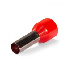 Наконечник штыревой втулочный изолированный НШВИ 10-12 серия ЕВРО (100 шт/упак)  103207  КВТ