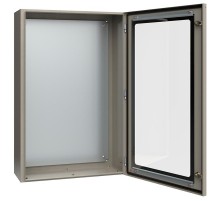 Щит с монтажной панелью ЩМП-5-0 IP54 У2 с прозрачной дверцей (1000х650х285мм)  YKM11-05-54-1  IEK
