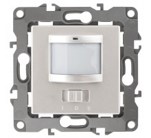 12-4103-15  Датчик движения 2-проводной, 180-240В, 200Вт, IP20, Эра12, перламутр  Б0031260  ЭРА