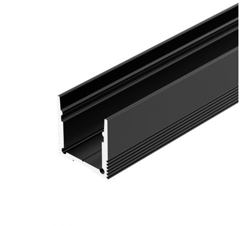 Профиль SL-SLIM20-H20-2000 BLACK (Arlight, Алюминий)  047632  Arlight                        