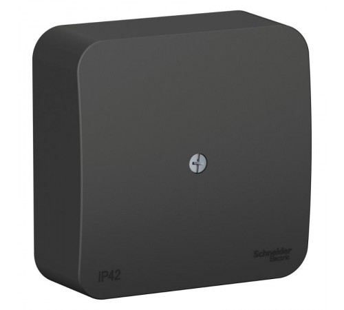 Blanca Антрацит О/У Коробка распределительная  BLNRK000016  SE