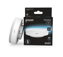 Лампа светодиодная GX53 11W 1050lm 4100K LED 1/10/100  108008211  Gauss