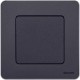 Inspiria Антрацит Выключатель 1-клавишный С/У без рамки  673603  Legrand