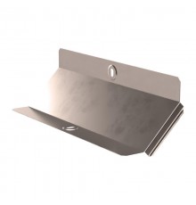 Крышка угла вертикально внутреннего 45 градусов Стандарт INOX (AISI 409) 300  PR16.3339  Промрукав