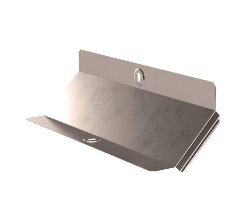 Крышка угла вертикально внутреннего 45 градусов Стандарт INOX (AISI 409) 300  PR16.3339  Промрукав