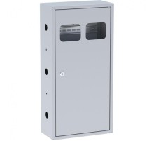 Ящик ЯУР на 2 счетчика с двумя din-рейками (ВхШхГ) 600х300х150 Basic  uerm-din-600-2  EKF