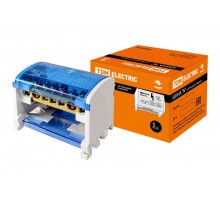 Шина "N" нулевая на DIN-рейку в корпусе 2х7групп   SQ0801-0007  TDM