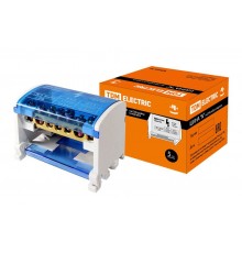 Шина "N" нулевая на DIN-рейку в корпусе 2х7групп   SQ0801-0007  TDM