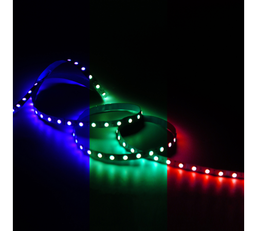 Лента светодиодная Basic в комплекте LED 5050/60 12V 10W/m 700lm/m RGB 10mm IP20 3m 1/50  BT041  Gauss