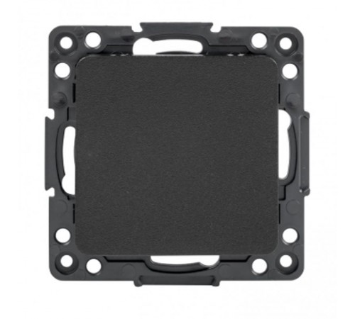 Стокгольм Механизм Выключателя 1-кл. 10А черный PROxima  EZV10-021-10  EKF