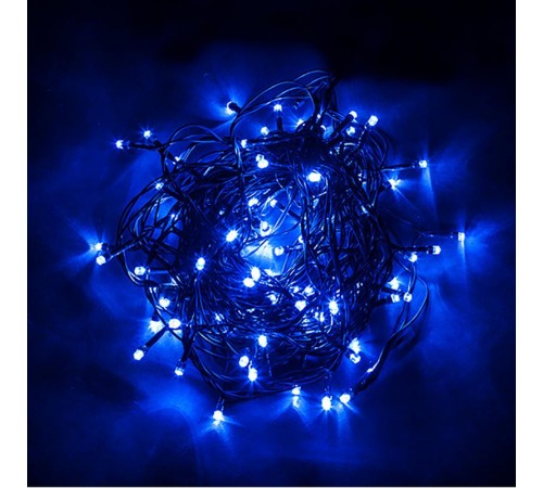 Светодиодная гирлянда CL07 линейная 40м + 3м 230V синий c питанием от сети  32315  Feron