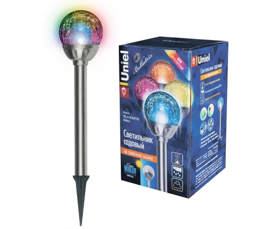 Cветильник садовый декоративный на солнечной батарее Bellatrix USL-M-063/MT390 Серия Modern  07280  Uniel