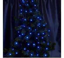 Светодиодная гирлянда CL08 линейная 60м + 3м 230V синий c питанием от сети  32319  Feron
