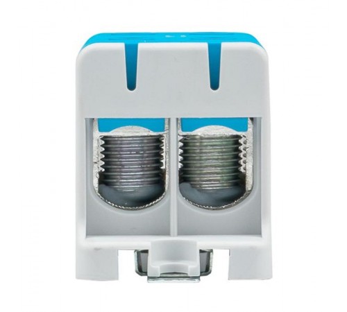 Клемма силовая вводная двойная КСВ 16-95 синяя EKF PROxima  plc-kvs2-16-95-blue  EKF