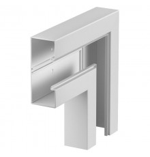 Плоский угол кабельного канала Rapid 80 70x170 мм (ПВХ,светло-серый) (GK-F70170LGR)  6274722  OBO Bettermann