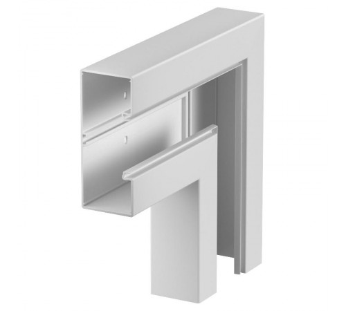 Плоский угол кабельного канала Rapid 80 70x170 мм (ПВХ,светло-серый) (GK-F70170LGR)  6274722  OBO Bettermann