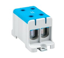 Клемма силовая вводная двойная КСВ 16-95 синяя EKF PROxima  plc-kvs2-16-95-blue  EKF