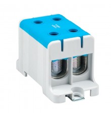 Клемма силовая вводная двойная КСВ 16-95 синяя EKF PROxima  plc-kvs2-16-95-blue  EKF