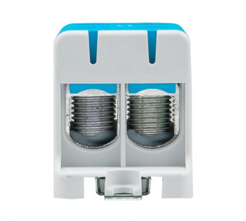 Клемма силовая вводная двойная КСВ 16-95 синяя EKF PROxima  plc-kvs2-16-95-blue  EKF