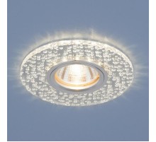 Светильник точечный встраиваемый 2199 MR16 CL зеркальный/прозрачный  a037505  Elektrostandard