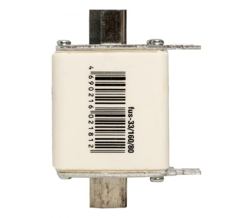 Плавкая вставка ППН-33 160/ 80А габарит 00  fus-33/160/80  EKF