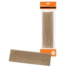 Накладка на бревно деревянная универсальная НБУ 1Пх4 260 мм, под покраску  SQ1821-0328  TDM